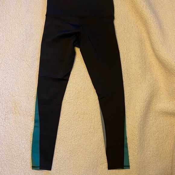 Noli Yoga Leggings Black Blue Gray Size Medium - Picture 3 of 5